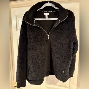 Calvin Klein Warm Fuzzy Fleece Quarter Zip